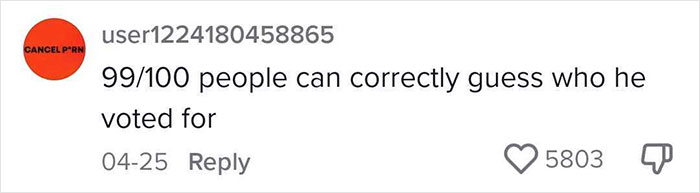 Comment on social media discussing assumptions about disability and appearance related to woman with POTS harassed while using car.