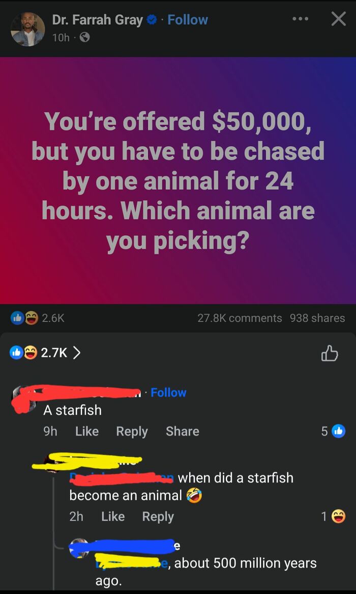 Social media post showing overconfident know-it-alls incorrectly correcting others in an online group discussion.