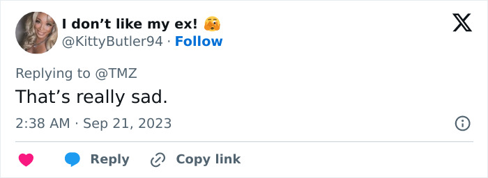 Twitter reply expressing sadness about a post showing horribly stitched plastic surgery pictures. Twitter reply expressing sadness about a post showing horribly stitched plastic surgery pictures.