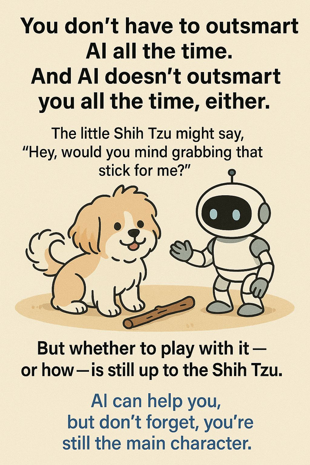 AI Won’t Think For You. It Reflects You.