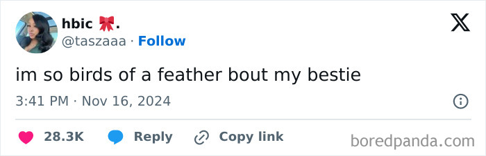 Tweet by hbic expressing a relatable message about friendship, fitting women struggles memes theme.