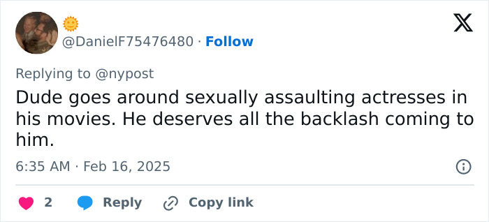 Screenshot of a social media comment discussing the growing tension involving Isla Fisher's divorce news. Screenshot of a social media comment discussing the growing tension involving Isla Fisher's divorce news.