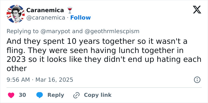 Ralph Fiennes and Francesca Annis seen together, reuniting nearly 30 years after scandalous affair.