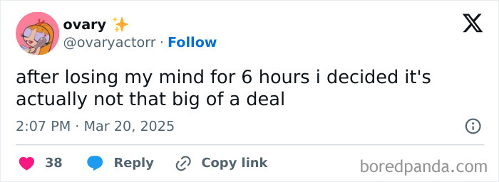 Text meme about losing mind for 6 hours, reflecting millennial mind humor from a popular Instagram page with best memes.