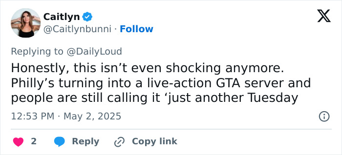 Screenshot of a tweet discussing a road-raged woman and viral internet reaction to the poopetrator incident.