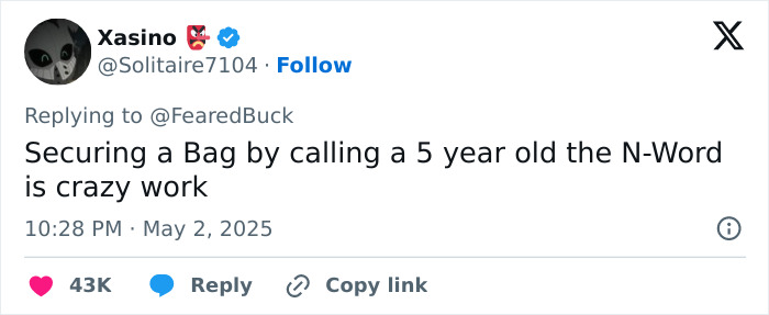 Tweet criticism of racist woman calling a 5-year-old the N-word and raising $500K while claiming victim status.