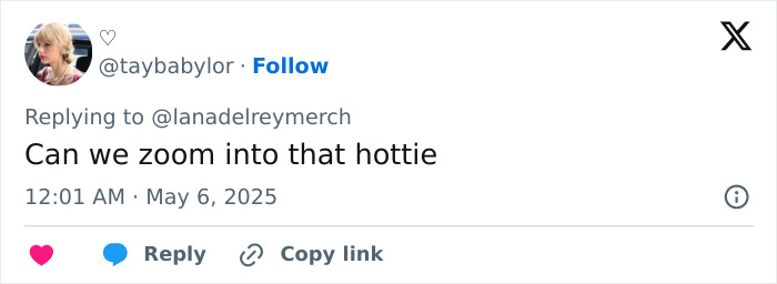 Young man in Lana Del Rey Met Gala photo, sparking massive thirst and curiosity on the internet.