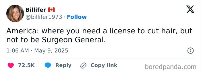 Tweet showing public frustration with the current political situation, highlighting candid opinions shared online.