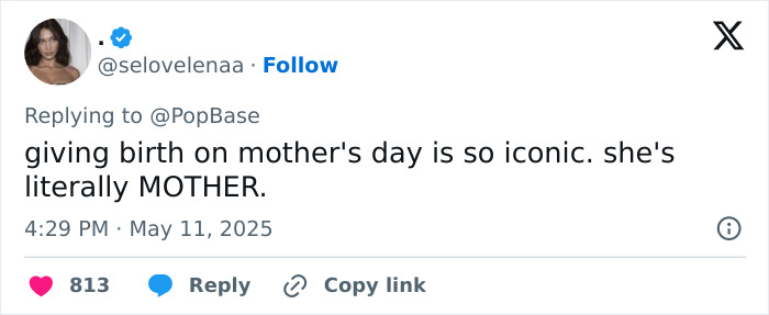 Tweet expressing admiration for giving birth on Mother's Day, sparking speculation about Elon Musk fathering Amber Heard's twins. Tweet expressing admiration for giving birth on Mother's Day, sparking speculation about Elon Musk fathering Amber Heard's twins.