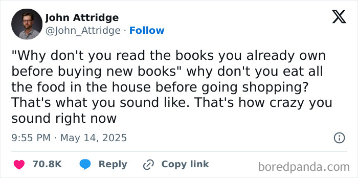 Screenshot of a popular funny tweet from May shared in a viral collection of humorous tweets.