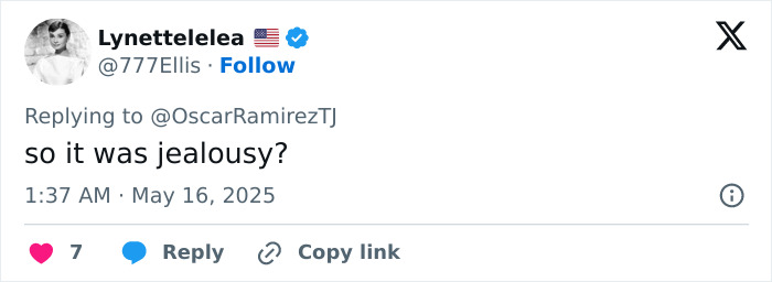 Tweet from Lynettelelea questioning jealousy in the major update on beauty influencer shot while live streaming case.