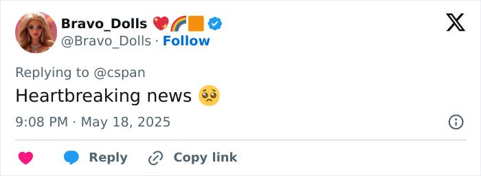 User reaction on social media showing concern after news about aggressive prostate cancer with bone spread.