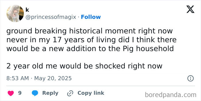 Peppa Pig Has A New Baby Sister As Mummy Pig Reveals Adorable Name Peppa Pig Has A New Baby Sister As Mummy Pig Reveals Adorable Name