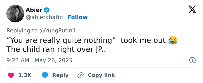 Screenshot of a Twitter reply mocking Jordan Peterson during a humiliating debate against atheists.