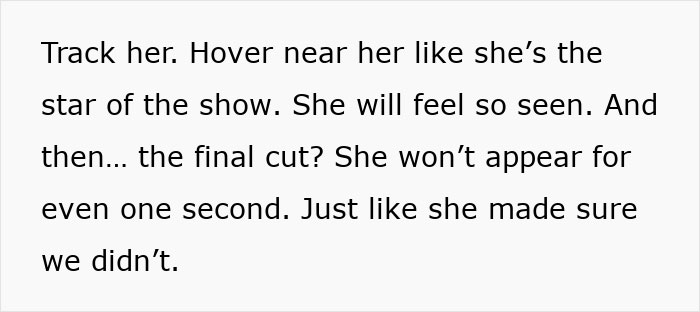 Sister-In-Law Played Petty Games With Wedding Footage, Woman Decides To Get Revenge