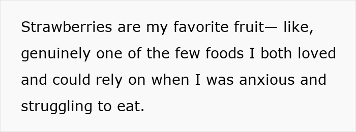 Upset partner comforting girlfriend experiencing discomfort from strawberry allergy reaction.