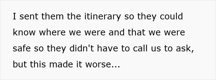 Text discussing a helicopter mom repeatedly calling about grandkids during a couple&rsquo;s honeymoon, causing tension and disruption.