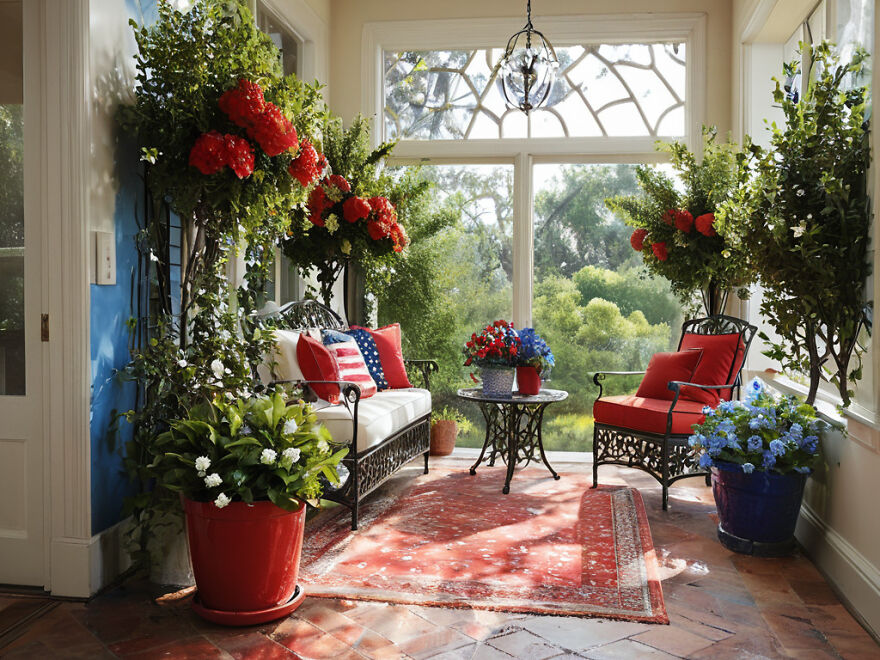 How I Transformed My Space Into A Patriotic Garden With Zero Maintenance