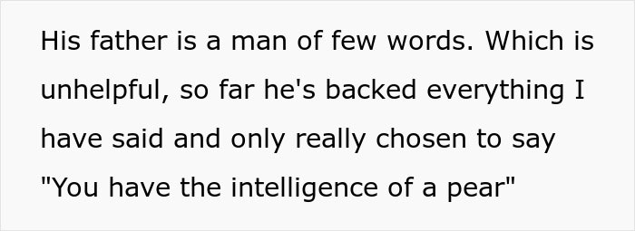 Text excerpt about a teen son and father, relating to a teen son getting girlfriend pregnant on purpose.