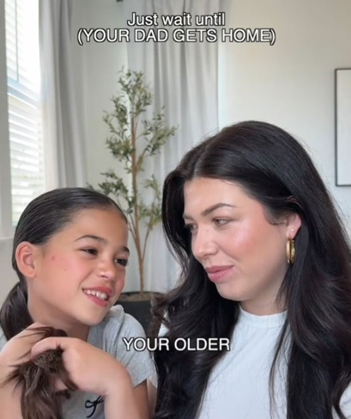 Mother and daughter sharing a moment indoors, illustrating children completing toxic parenting sentences and responses.