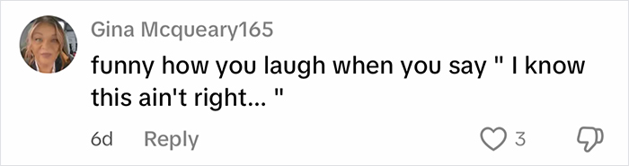 Screenshot of a social media comment reacting to a woman cleaning out a filthy car, discussing internet responses.