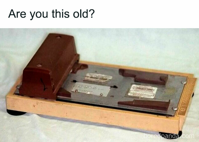 Vintage 1980s technology featured in a nostalgic post from an Instagram account celebrating good old 80s memories