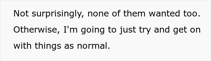 Text excerpt discussing a situation involving a daughter refusing to invite a bully to a wedding and related family conflict.