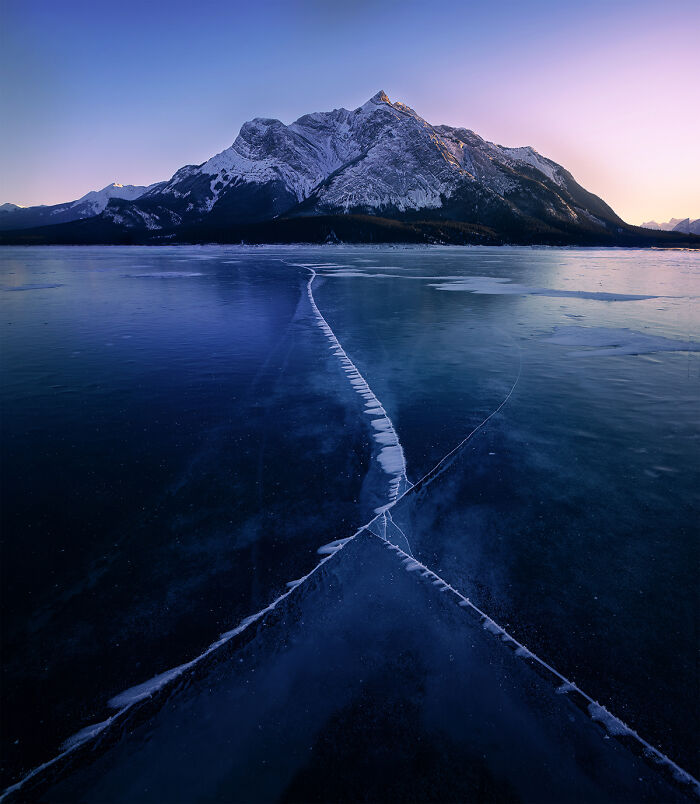 "Ice Crack" By Yuan Su (United States)