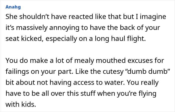Mom defending toddler mid-flight as angry passenger reacts to fidgeting, capturing tension during airplane travel with children. Mom defending toddler mid-flight as angry passenger reacts to fidgeting, capturing tension during airplane travel with children.