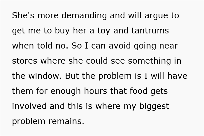 Child Gets Completely Excluded From Family Trips After Her Excessive Food Demands Frustrate Aunt