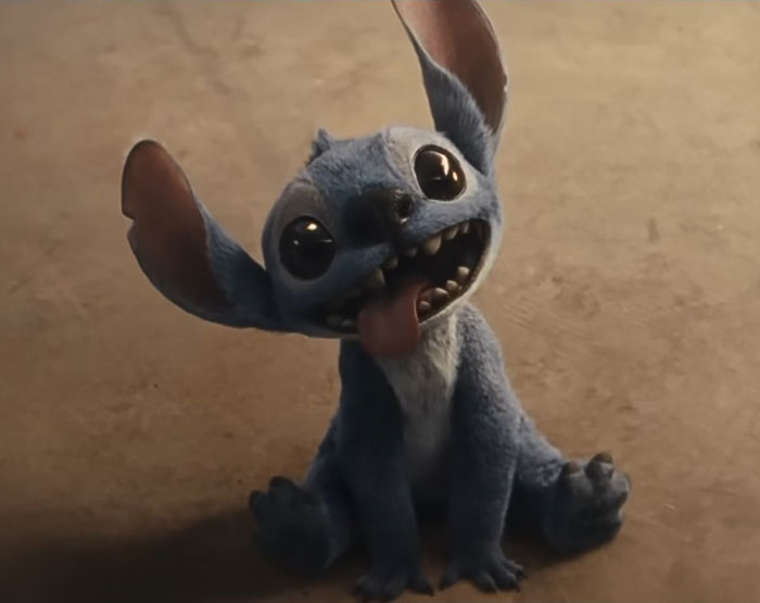 Stitch character from Lilo & Stitch live-action movie with new look sparking Disney fans outrage and debate.