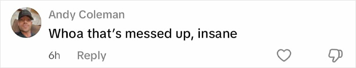 Comment on social media by Andy Coleman reacting to woman claiming her boyfriend injected her with Ozempic while she slept. Comment on social media by Andy Coleman reacting to woman claiming her boyfriend injected her with Ozempic while she slept.