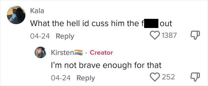 Comments on social media about a woman with POTS harassed for not appearing disabled while using a car.