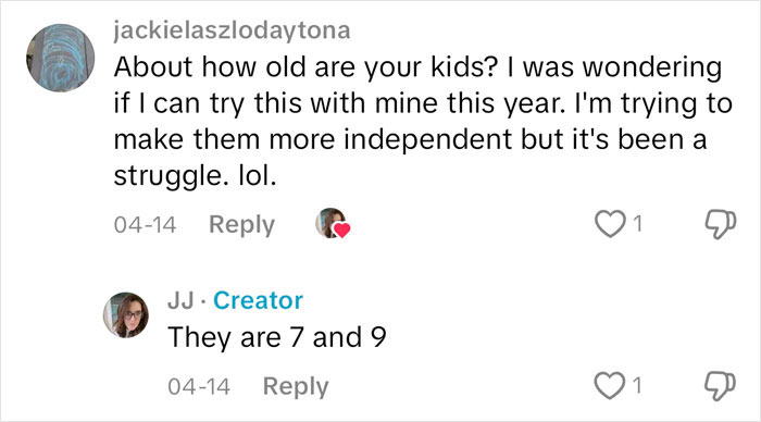 Screenshot of a social media comment thread discussing a mom&rsquo;s petty revenge story going viral about family packing.