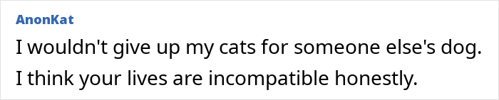 Rottweiler Owner Asks If She&rsquo;s Being Unreasonable To Want To Get Rid Of Fianc&eacute;&rsquo;s Cats