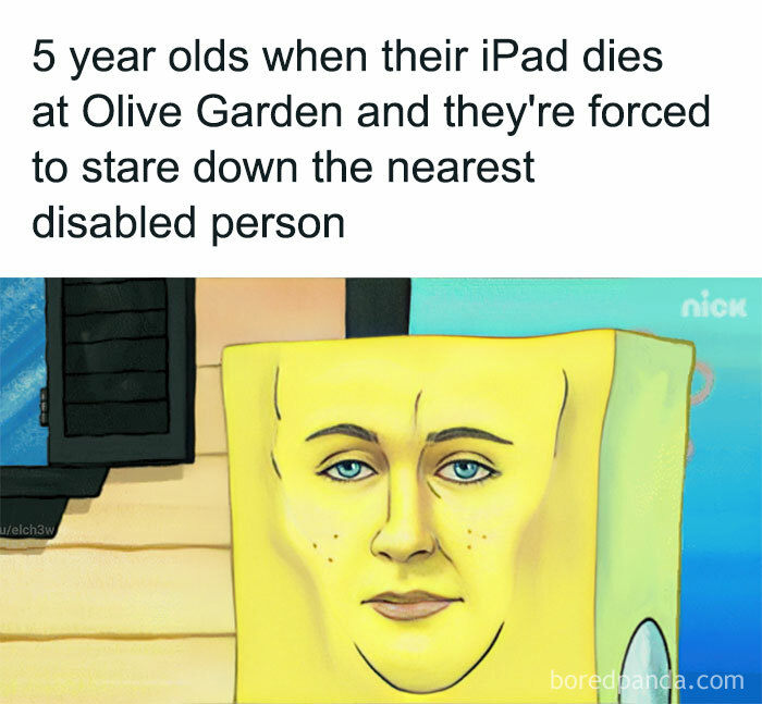 Funny and relatable meme showing a confused SpongeBob face, highlighting silly moments from Instagram memes.