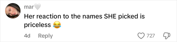 Comment on social media reacting with laughter emoji to a mom waking from surgery surprised by how many kids she gave birth to.