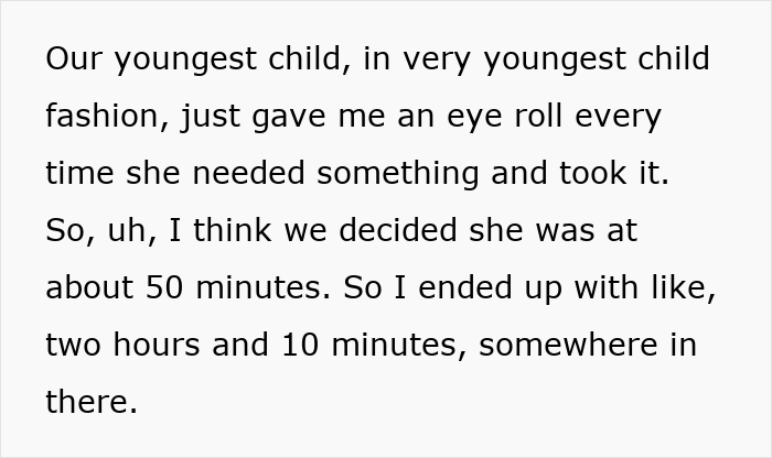 Text about a mom&rsquo;s petty revenge making her family pack for themselves, highlighting her viral story.