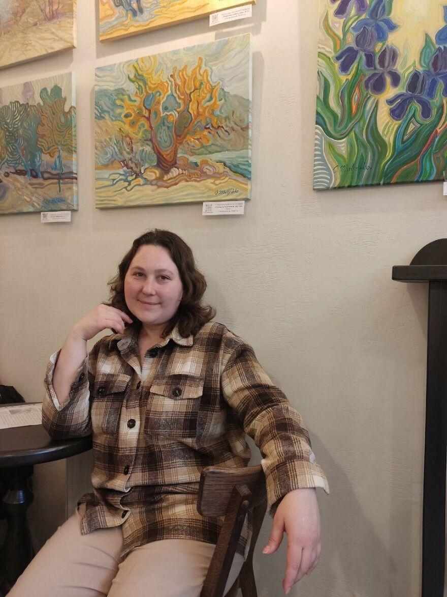 My Friends Helped Me To Create An Exhibition Of Paintings In The Frontline Zone Of Ukraine (11 Pics) My Friends Helped Me To Create An Exhibition Of Paintings In The Frontline Zone Of Ukraine (11 Pics)