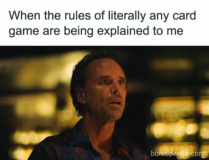 Man with confused expression in dim light, illustrating funny and relatable memes from a popular Instagram account.