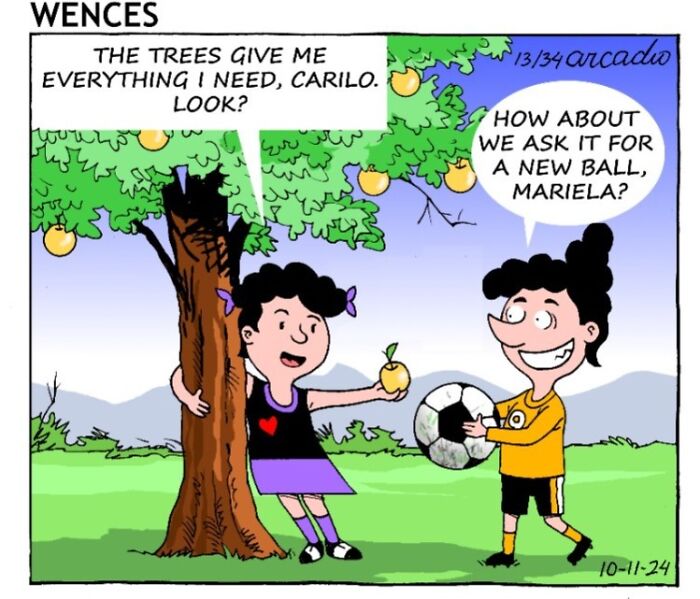 The Adventures Of Wences And His Friends: My 27 One-Panel Comics