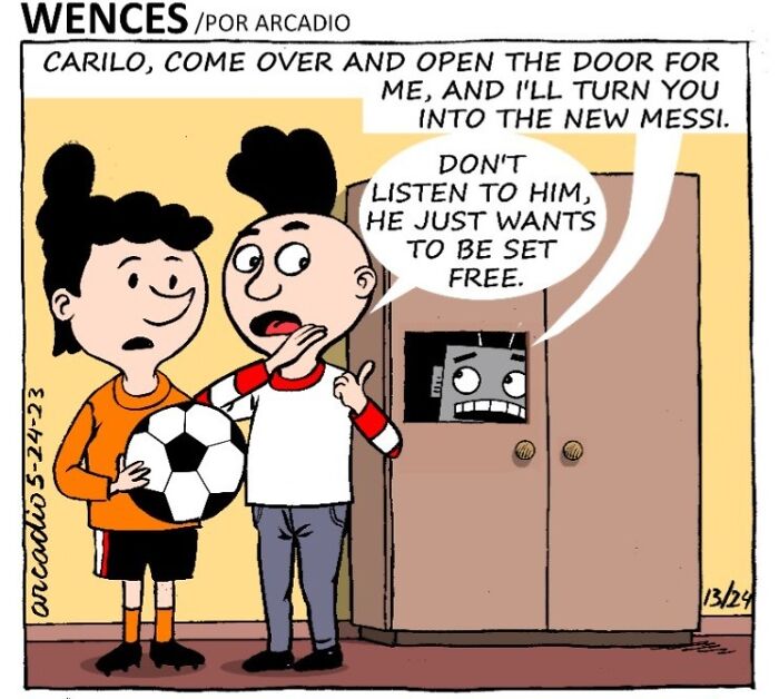 The Adventures Of Wences And His Friends: My 27 One-Panel Comics