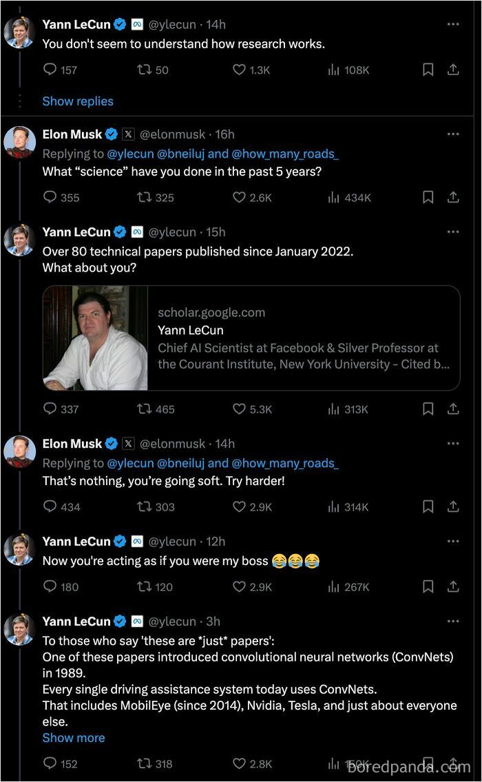 Twitter conversation screenshot showing a hilarious case where people online didn’t know who they were speaking to.