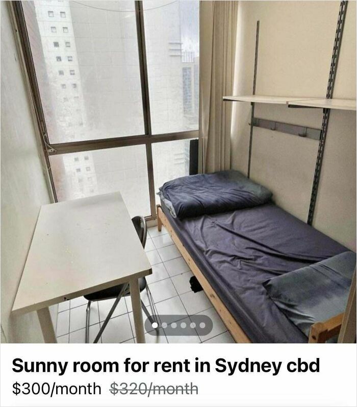 Small rented bedroom with minimal furniture and a single bed highlighting bad landlords creating renting nightmares.