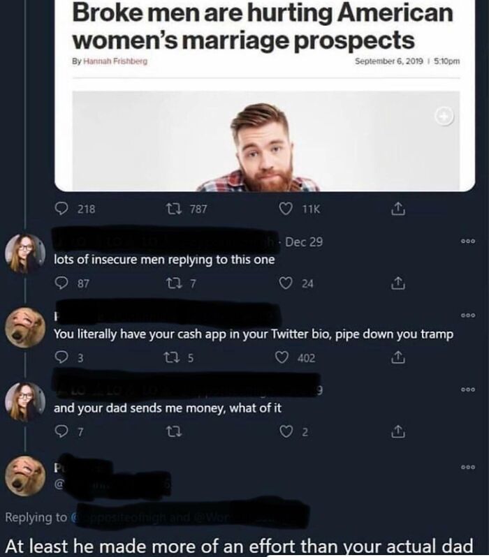 Screenshot of an online argument with women being called out for rude behavior in social media comments.