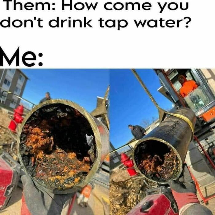 Close-up of a severely rusted and clogged pipe showing an unexpected fail from anything gone wrong plumbing issues.