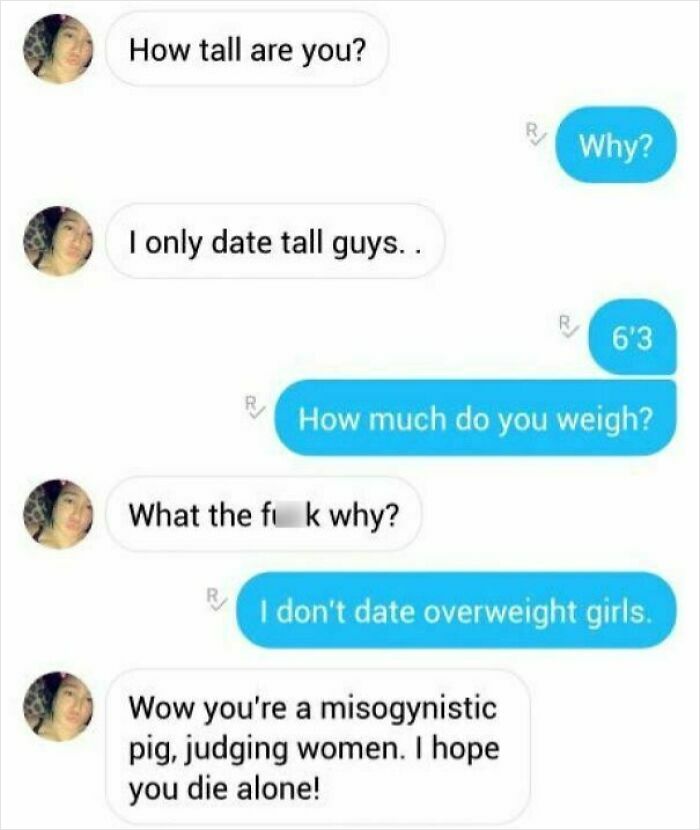 Screenshot of a woman being called out online during a heated conversation showing jerky behavior toward others.