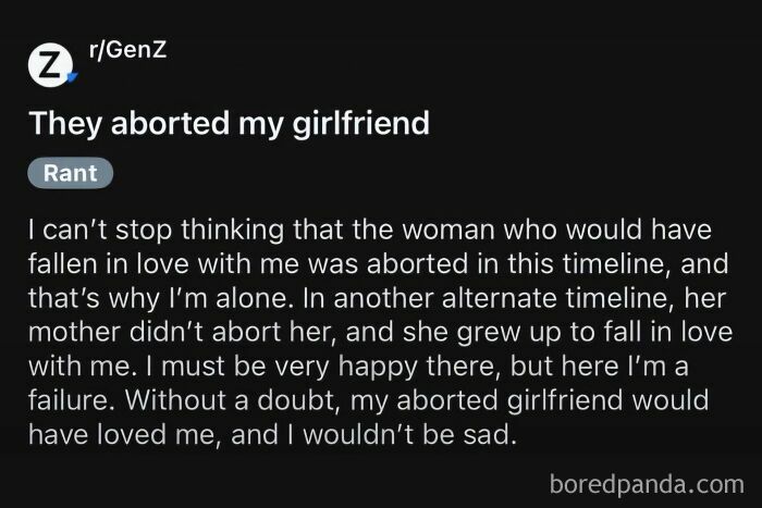 Outrageous hot takes shared publicly on social media, including controversial personal rants about relationships and life.