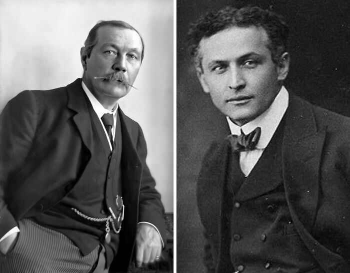 Portraits of two historical figures highlighting unexpected friendships between notable individuals from history.