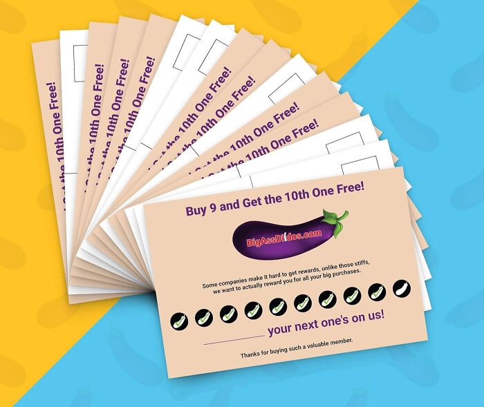 Stack of reward cards on colorful background, promoting gift ideas for unhinged friendship and Best Friends Day.